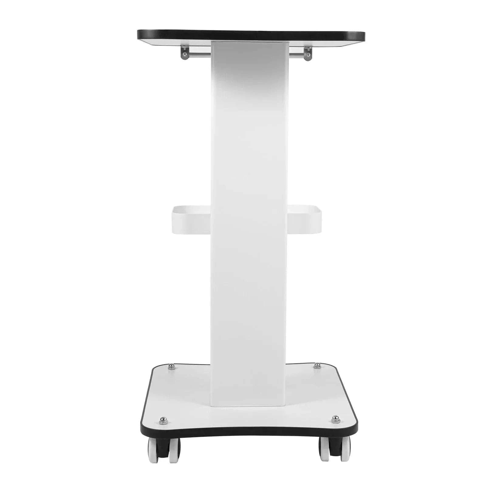 Salon Beauty Trolley Cart with Wheels and 3-Tier Storage-WHITE / spain