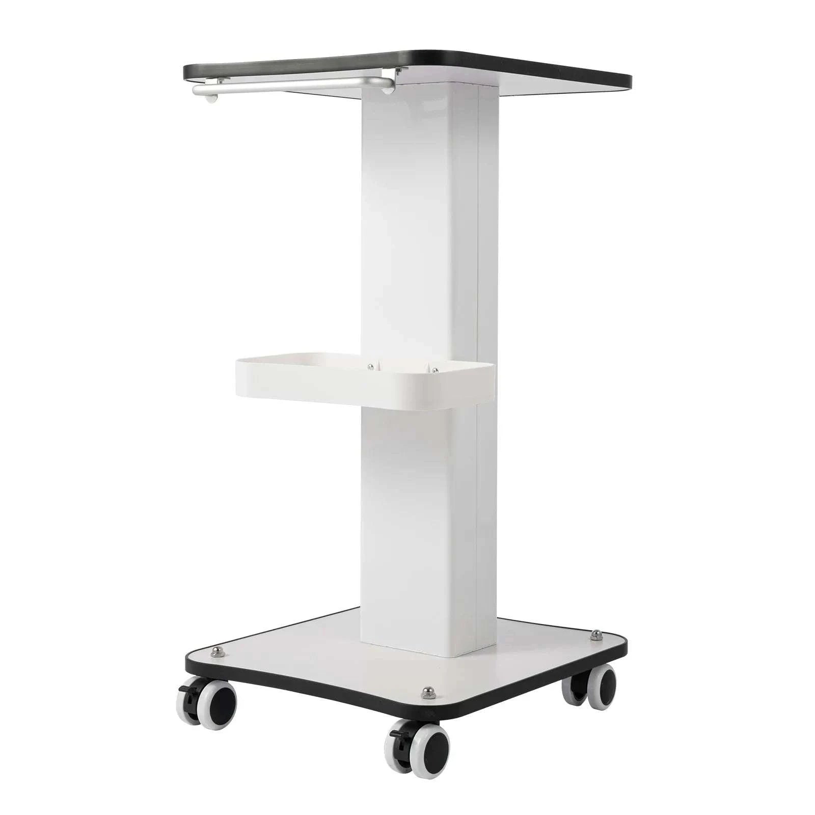 Salon Beauty Trolley Cart with Wheels and 3-Tier Storage-WHITE / spain