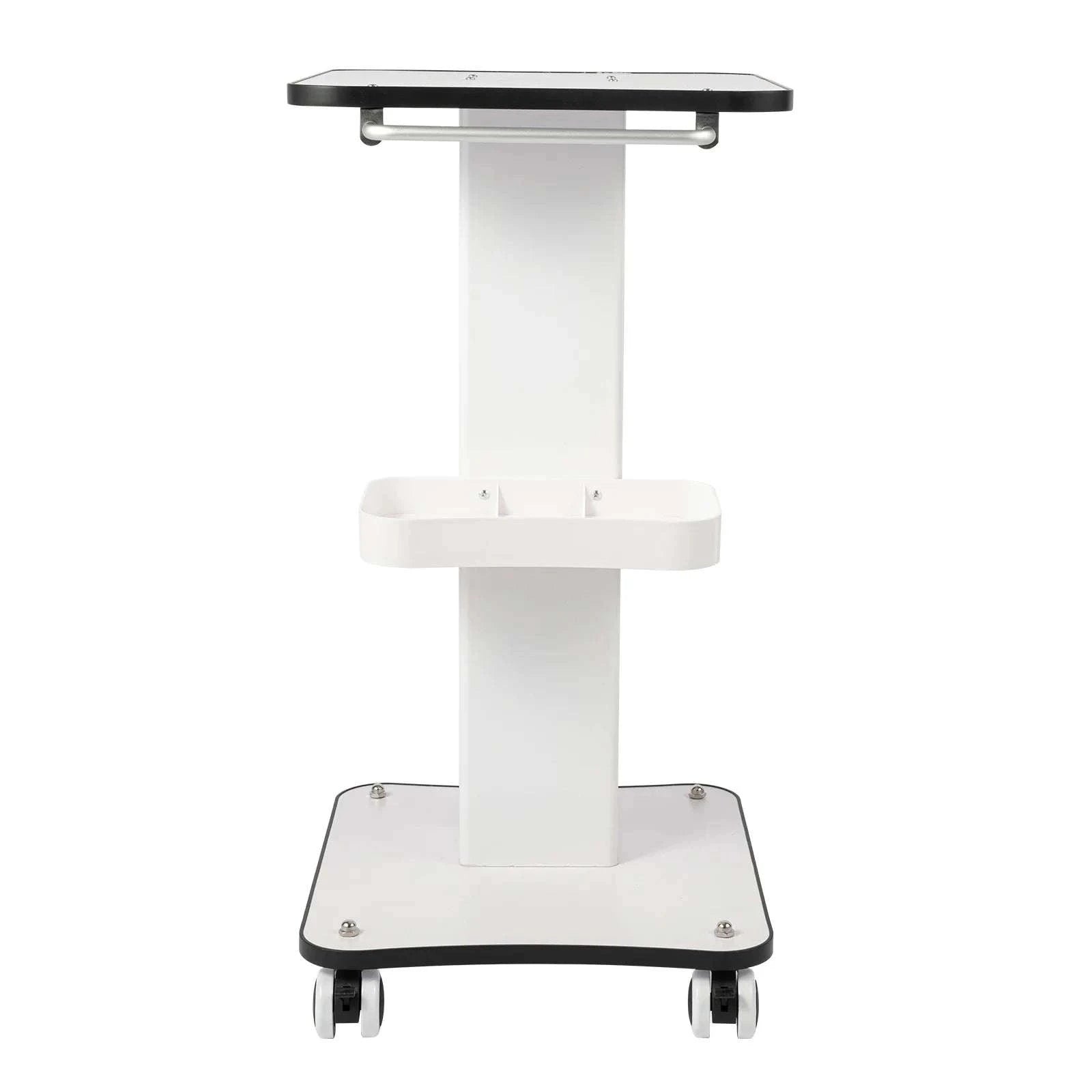 Salon Beauty Trolley Cart with Wheels and 3-Tier Storage-WHITE / spain