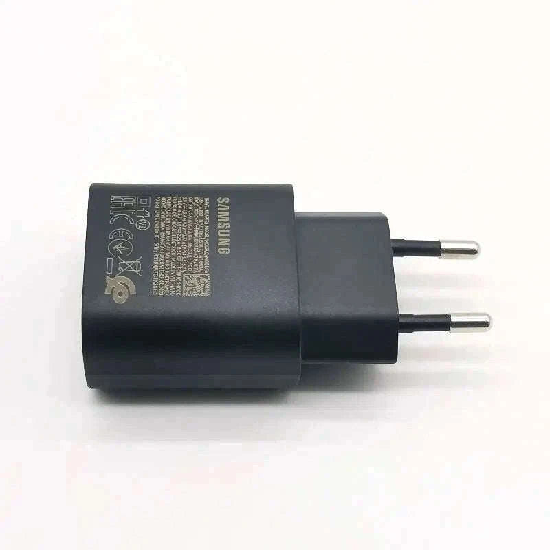 Samsung 25W PD Charger with 1m USB-C Cable-Black-Cable Only