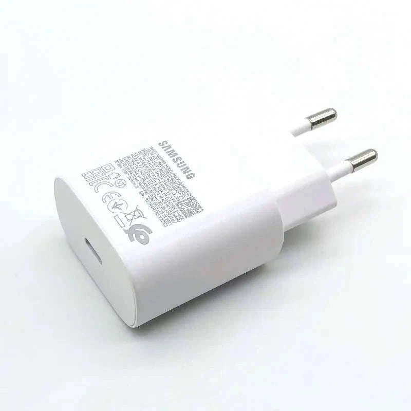 Samsung 25W PD Charger with 1m USB-C Cable-Black-Cable Only