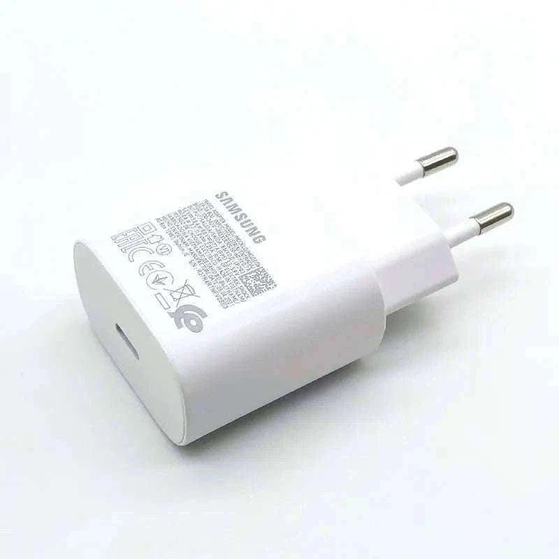 Samsung 25W PD Charger with 1m USB-C Cable-Black-Cable Only
