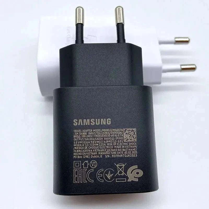 Samsung 25W Super Fast Charger – Rapid USB‑C PD Power for Galaxy Devices-
