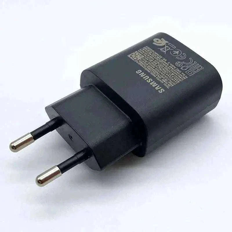 Samsung 25W Super Fast Charger with USB-C Cable-Type C Cable Only