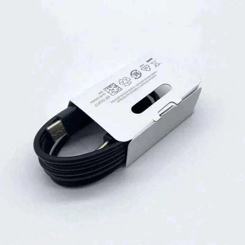 Samsung 25W Super Fast Charger with USB-C Cable-Type C Cable Only