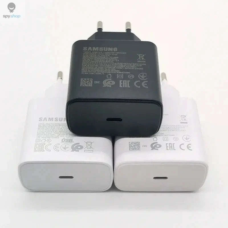 Samsung 45W Super Fast Charger – 45W PD PPS USB‑C Charger with Cable-Black-Add 1.8M Cable