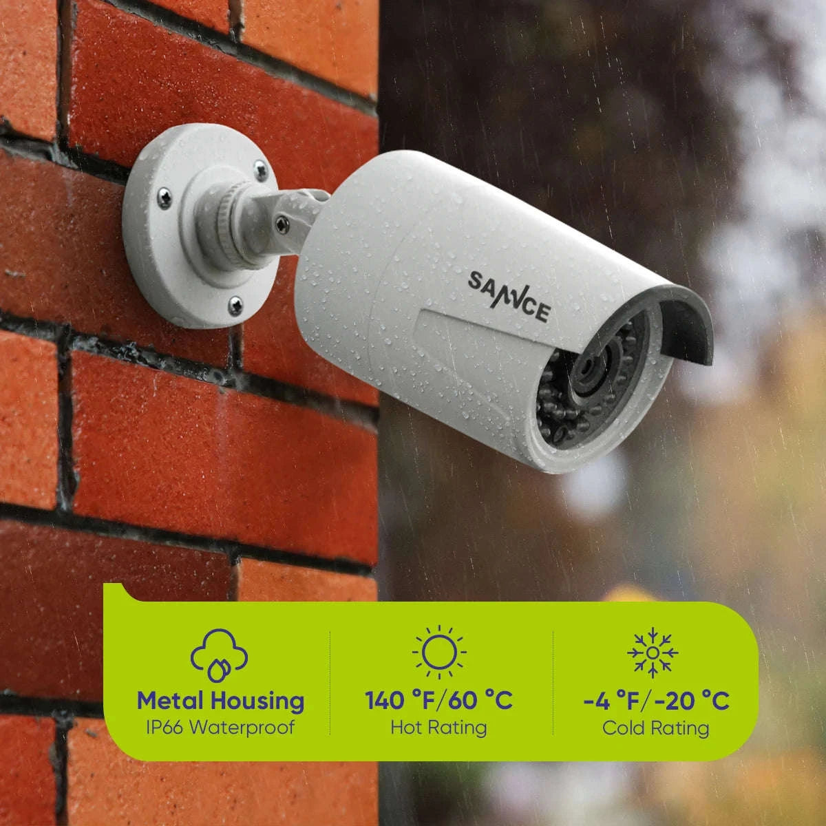 SANNCE 5MP PoE Security Camera System with 16CH NVR-spain / 2T