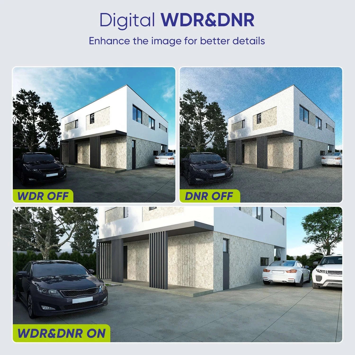 SANNCE 8CH Security CCTV System with 4 x 5MP Cameras-2T / spain