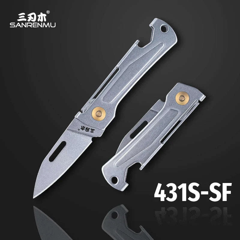 SANRENMU 431S Folding Pocket Knife-431S-SF