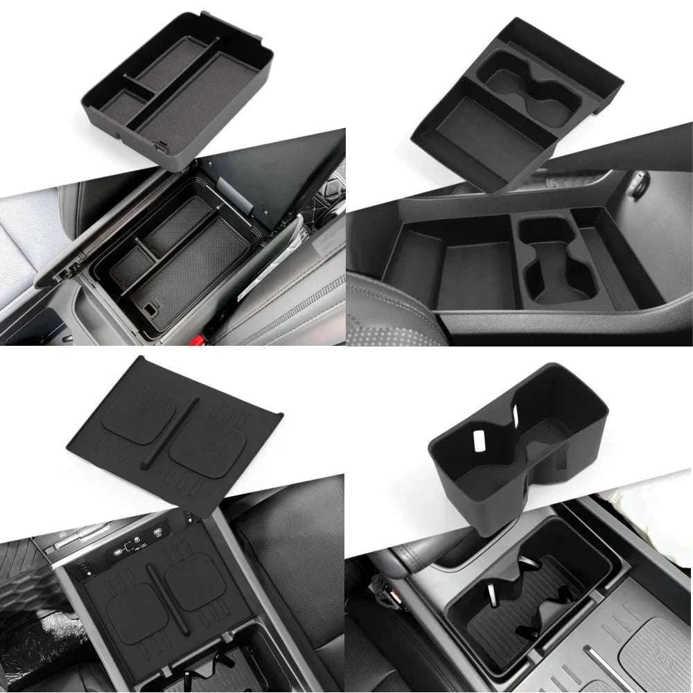 Santa Fe 2024-2026 Armrest Box Storage Organizer-central lower box