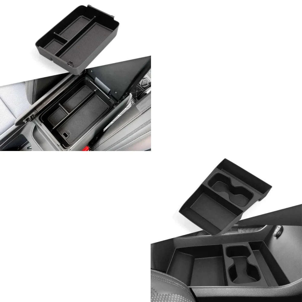 Santa Fe 2024-2026 Armrest Box Storage Organizer-central lower box