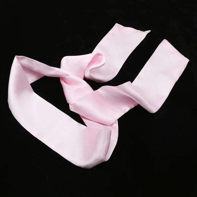 Satin Bondage Restraints Set for Couples-Rose