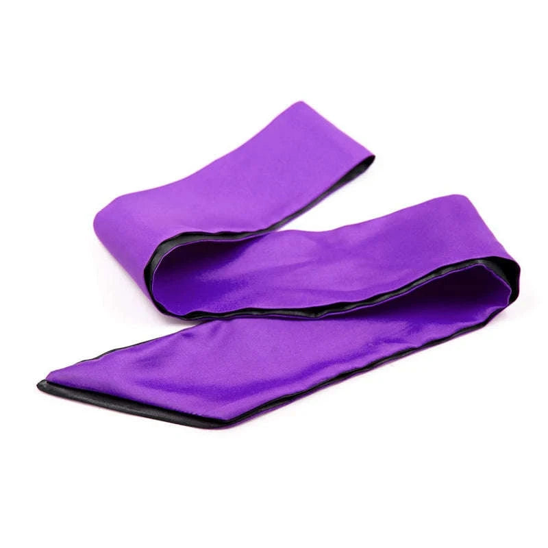 Satin Bondage Restraints Set for Couples-Rose
