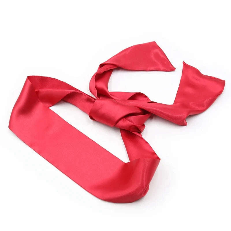 Satin Bondage Restraints Set for Couples-Rose