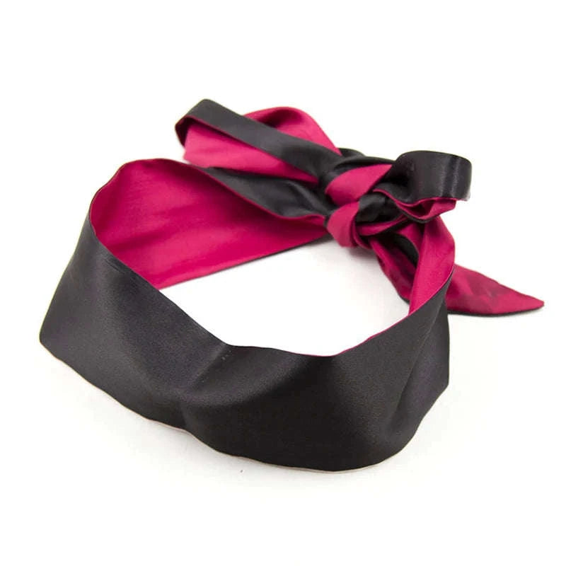 Satin Bondage Restraints Set for Couples-Rose