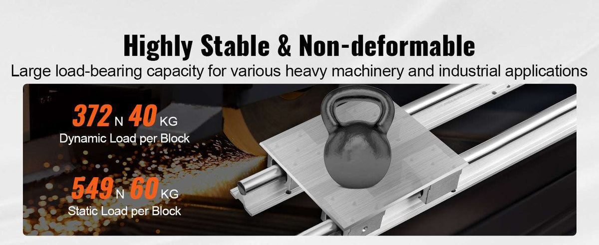 SBR Linear Guide Rails Kit with 4 Bearing Blocks for CNC DIY-spain / SBR16 2000MM