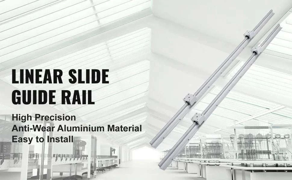 SBR12 Linear Rail Kit 1000mm with 4 Bearing Blocks for CNC-39 in / United States