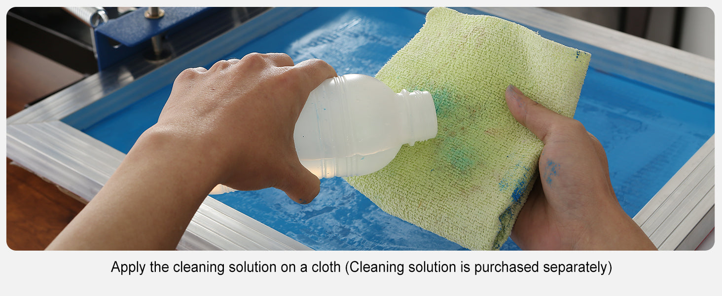 SucceBuy Screen Printing Kit with Aluminum Frames and Mesh