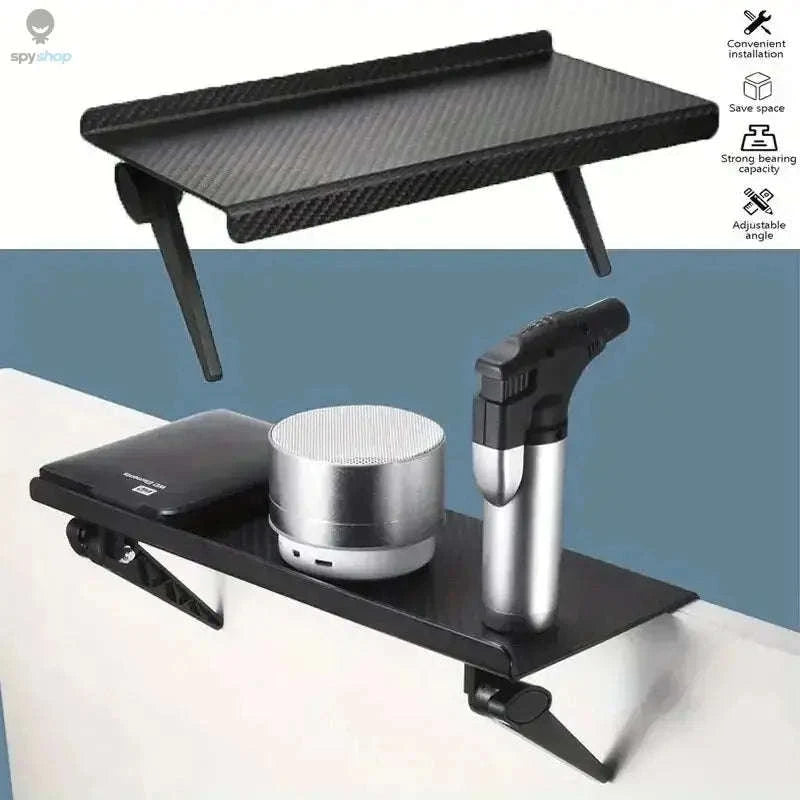 Screen Storage Rack – Space‑Saving Shelf for TV and Computer Setups-large 26x11.5cm