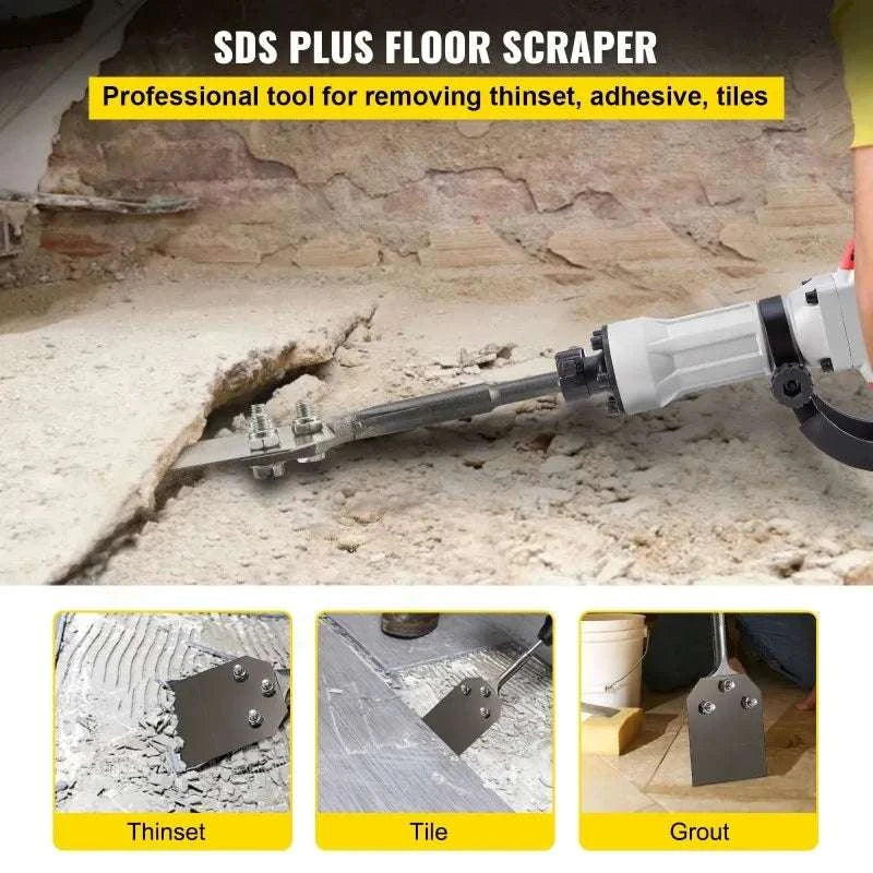 SDS Plus Clay Spade 3.9" x 9.5" Floor Scraper Chisel Bit-United States