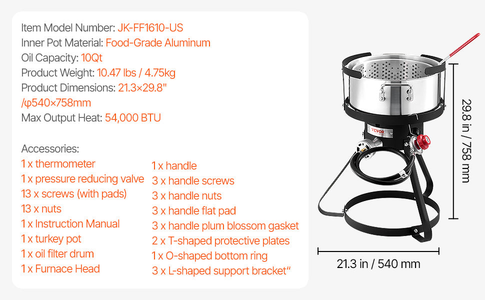 Seafood Boiling Kit with Strainer