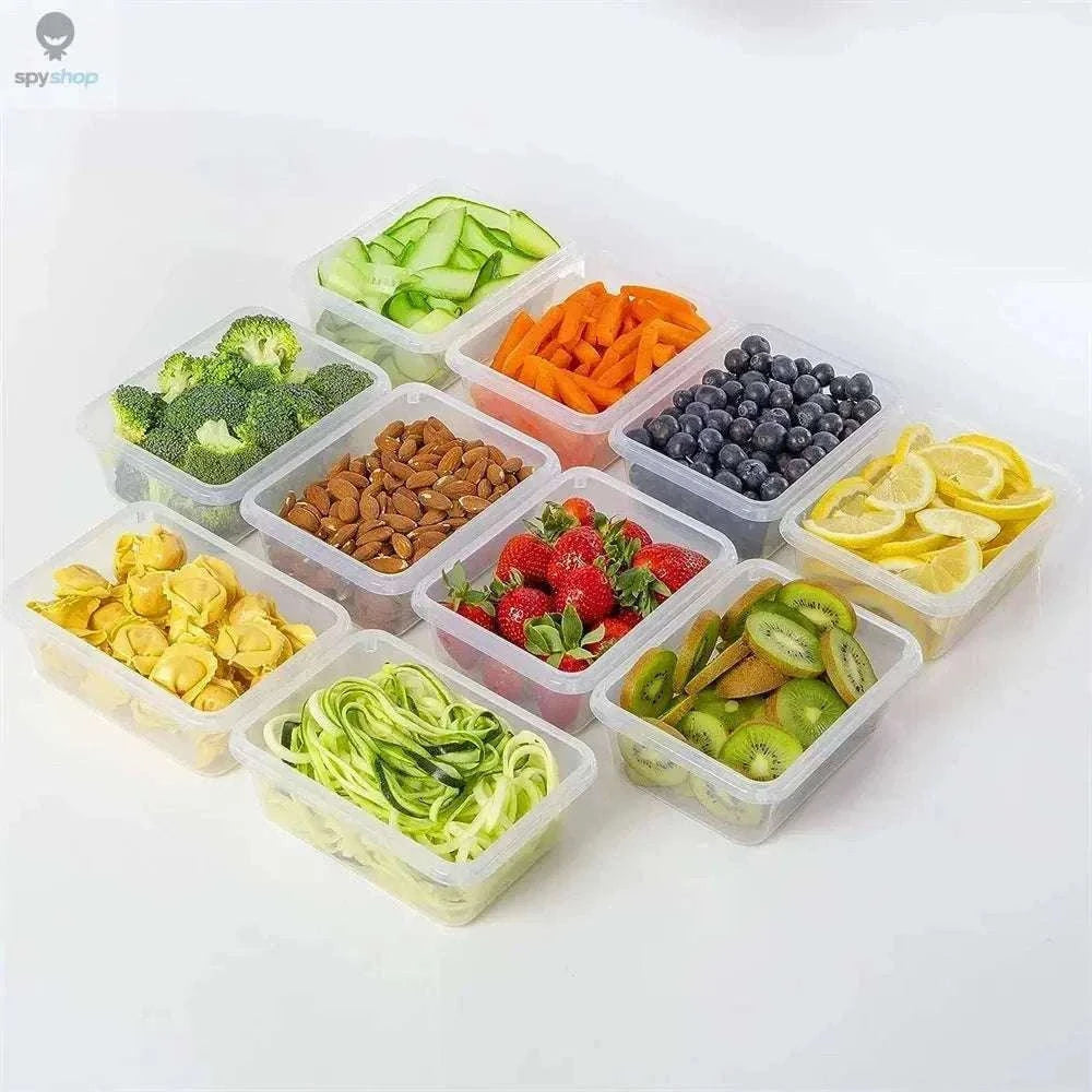 Sealed Rectangular Refrigerator Storage Box, Airtight Food Organizer-1500ml-1pc