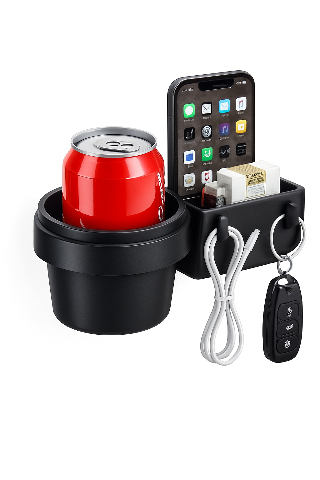 4 in 1 Car Door Organizer Hanging Cup Holder