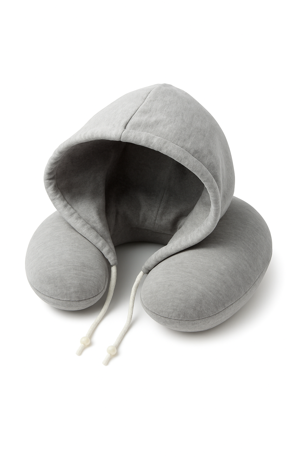 Portable U-Shape Travel Neck Pillow with Hood