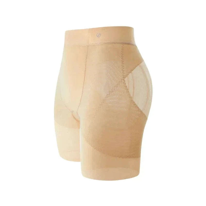 Seamless Tummy Control Shaper Shorts for Women (Thin, Firm Hold)-Summer-Black-N162 / S