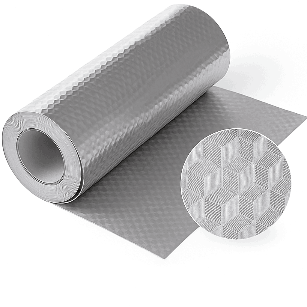 Self-Adhesive Aluminum Foil Kitchen Wallpaper Stickers-40cm X 100cm-1pc