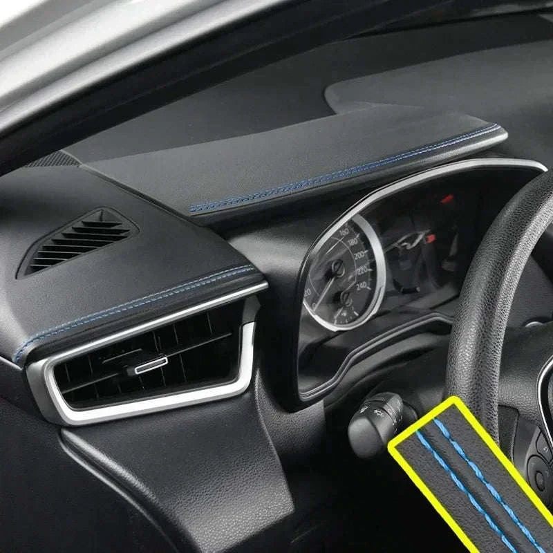 Self-Adhesive Car Interior Trim Line for Doors and Dashboard-Germany / Red / 100CM