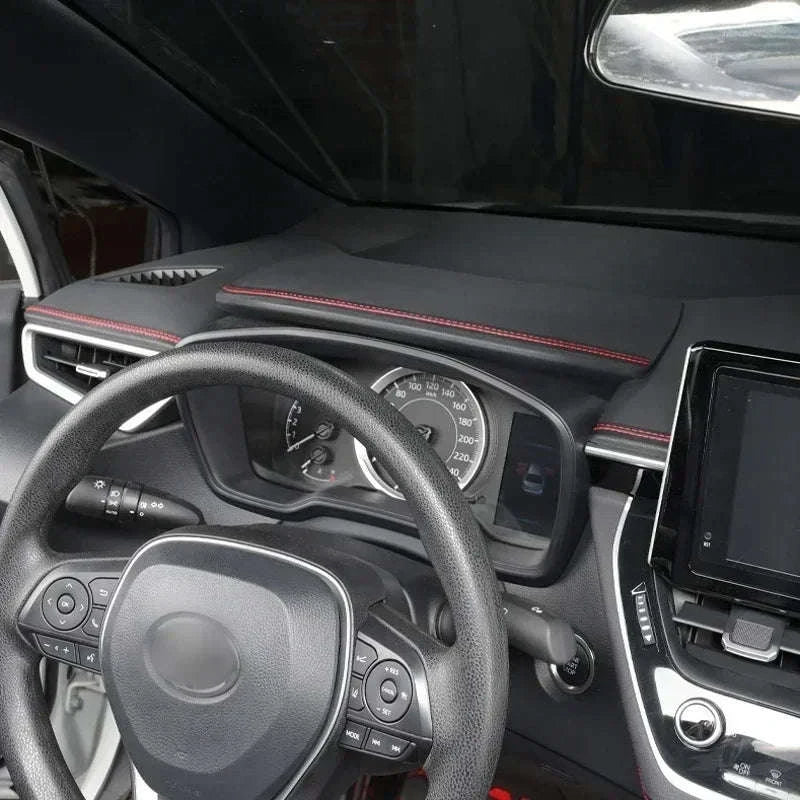 Self-Adhesive Car Interior Trim Line for Doors and Dashboard-Germany / Red / 100CM