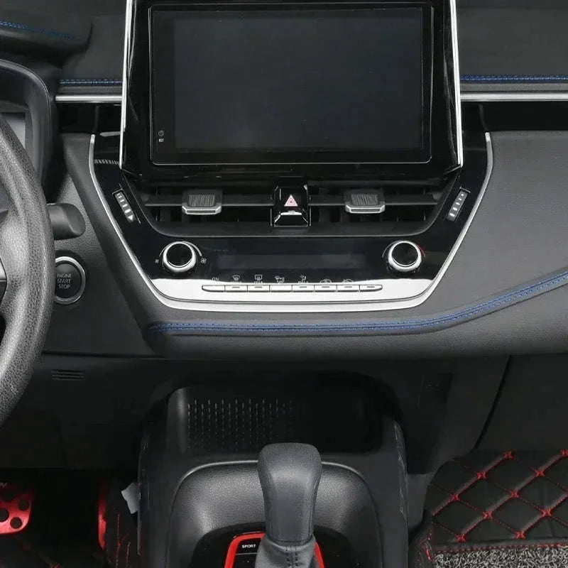 Self-Adhesive Car Interior Trim Line for Doors and Dashboard-Germany / Red / 100CM