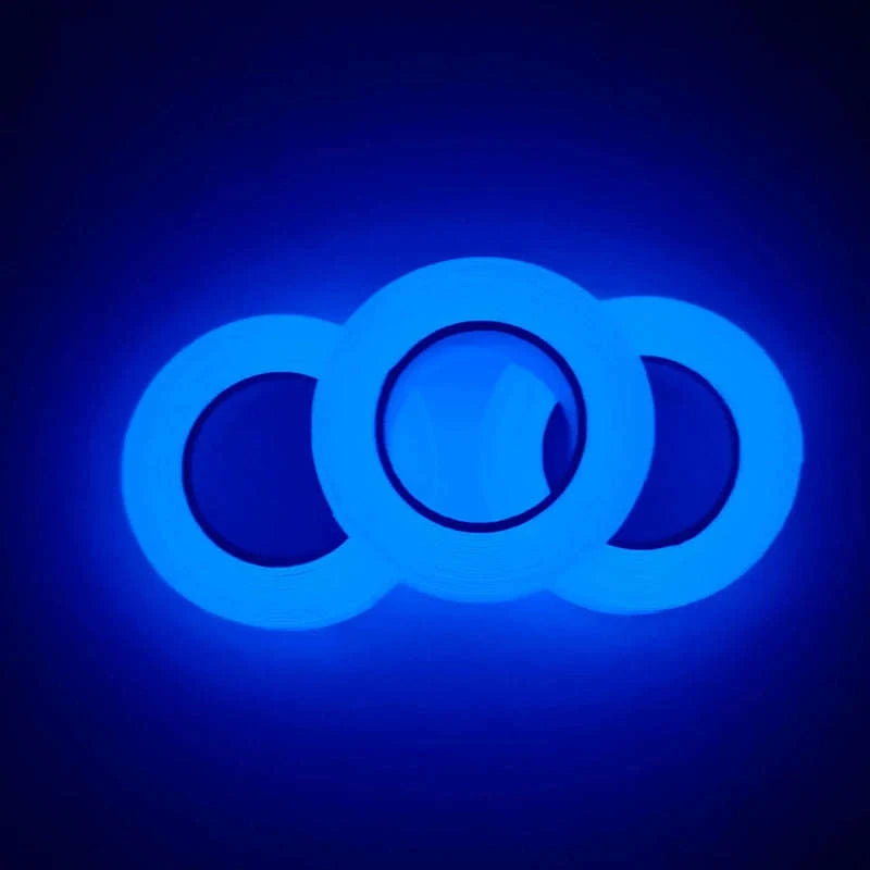 Self-Adhesive Luminous Safety Tape-blue 3cmx3m