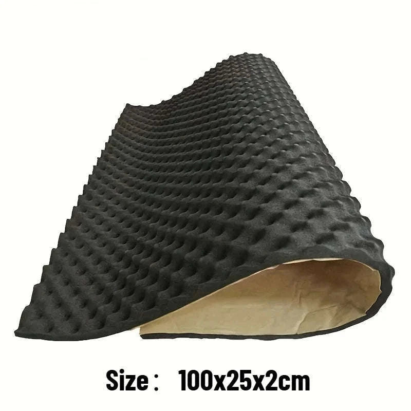 Self Adhesive Soundproofing Insulation Cotton-100x25x2cm