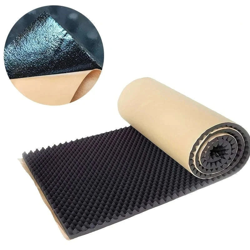 Self Adhesive Soundproofing Insulation Cotton-100x25x2cm
