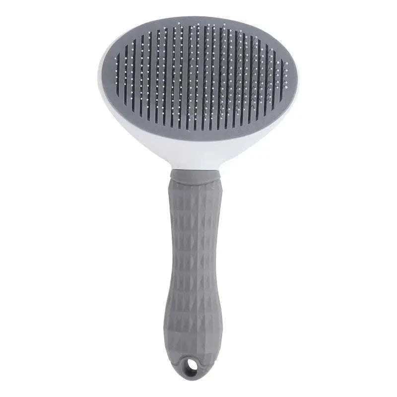 Self-Cleaning Pet Brush & Comb for Easier Grooming-Blue