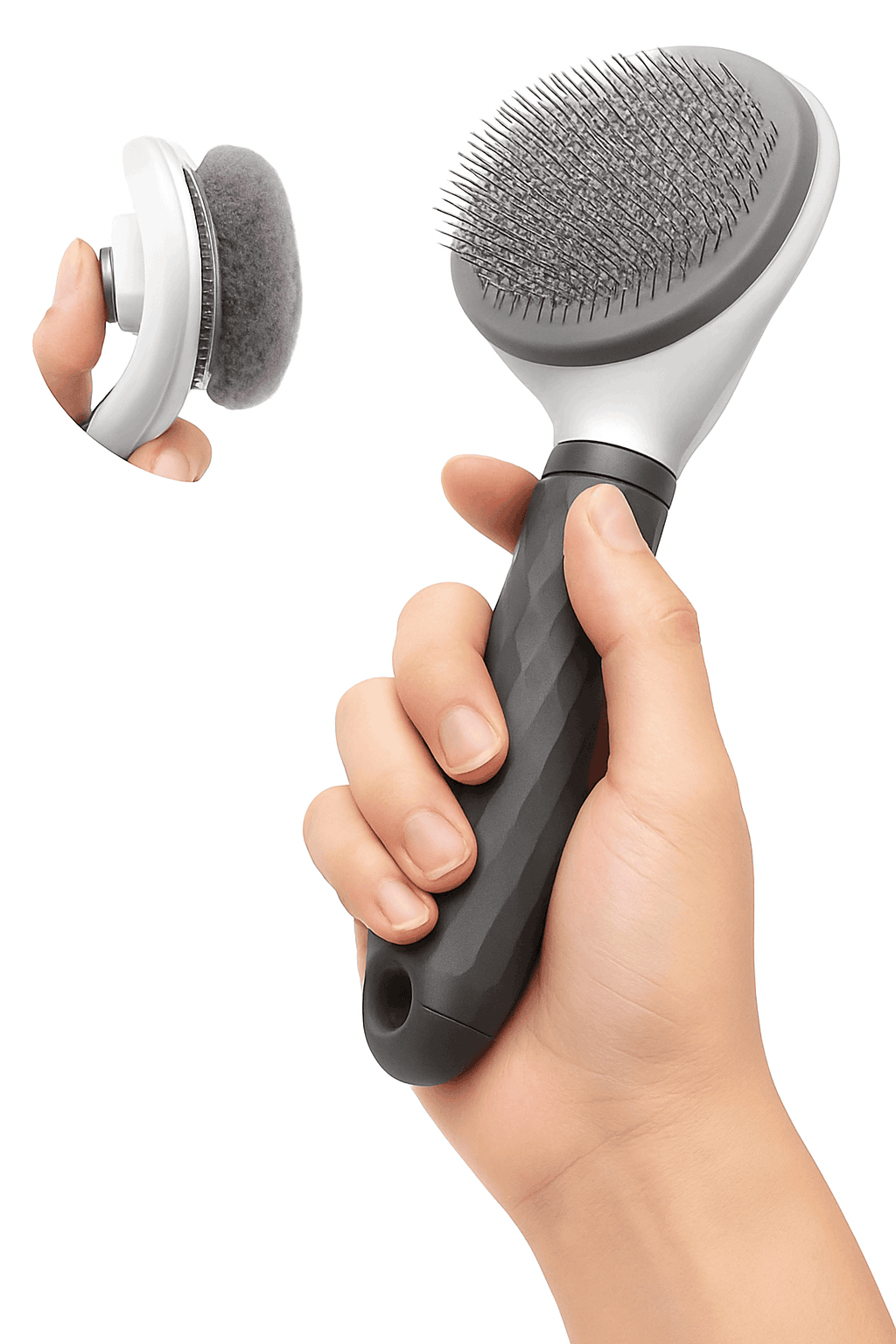 Self-Cleaning Pet Brush & Comb for Easier Grooming-Blue