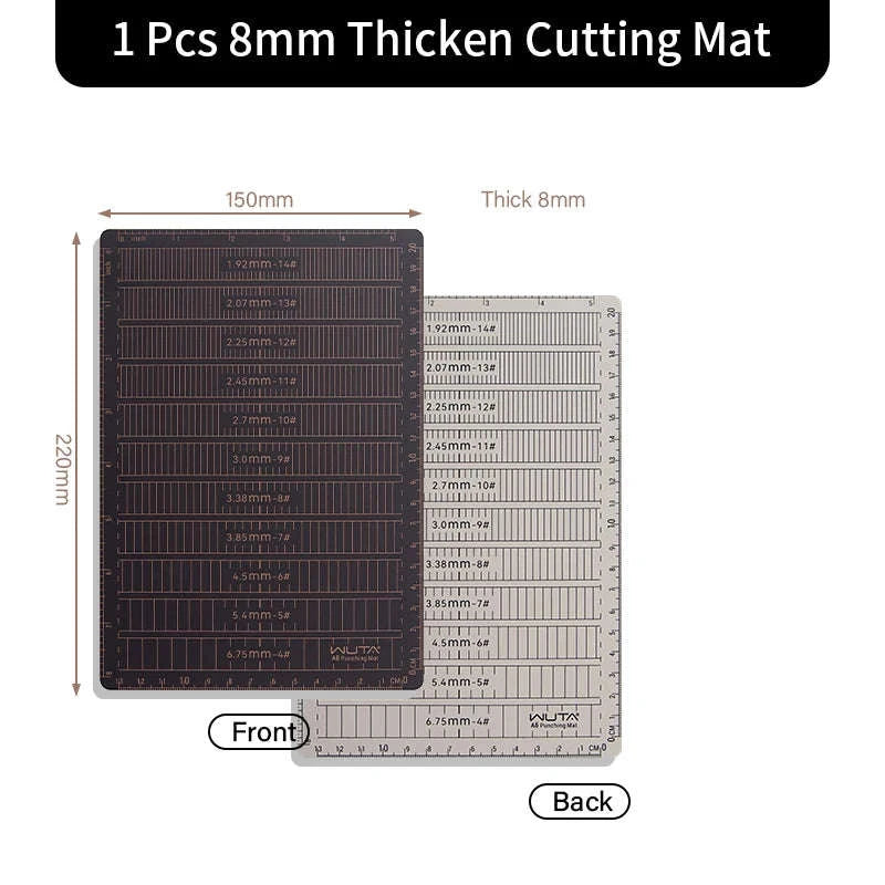 Self Healing Cutting Mat Double-Sided PVC Craft Board A1–A5-8mm Thick A4-1pc / United States