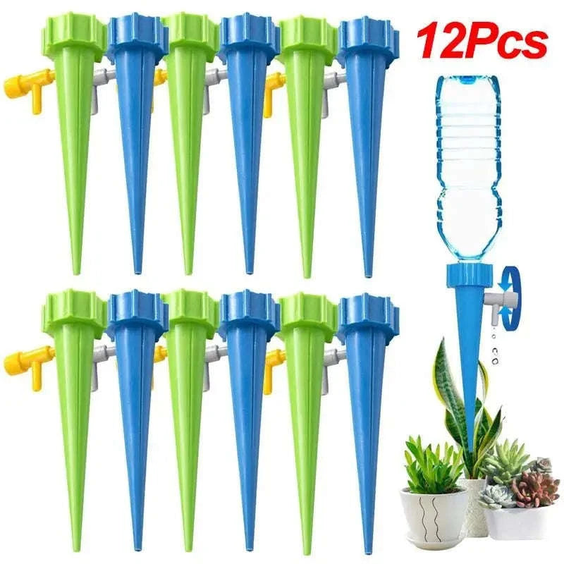 Self Watering Spike for Effortless Plant Care-Blue-6Pcs