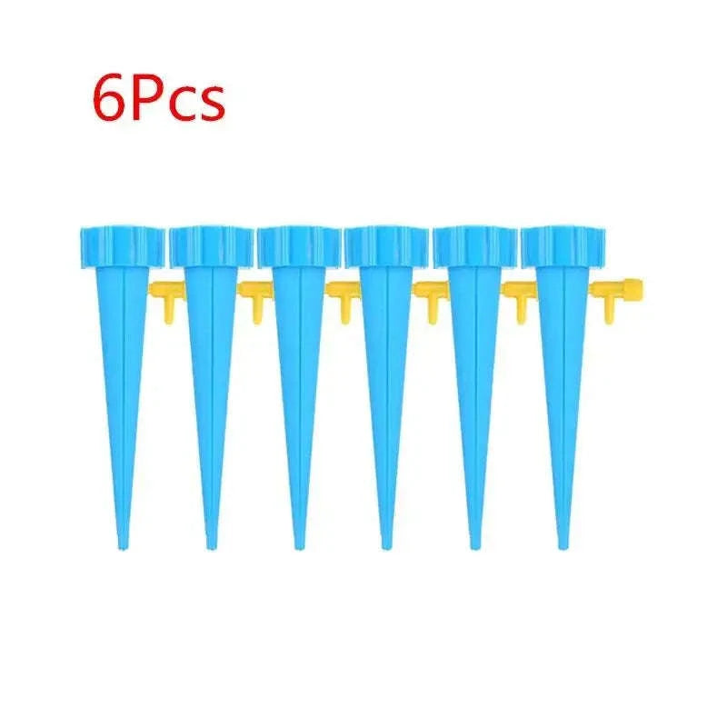 Self Watering Spike for Effortless Plant Care-Blue-6Pcs