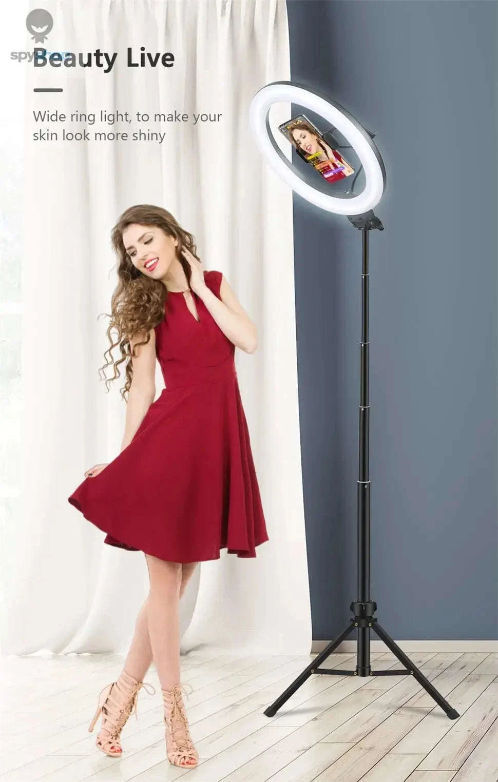 Selfie LED Ring Light Studio Kit-33CM LED 160tripod