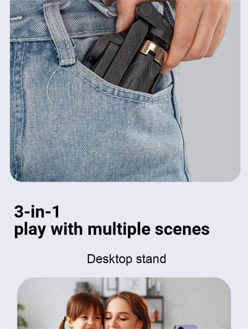 Selfie Stick Tripod with Bluetooth Remote for Smartphones-black / United States