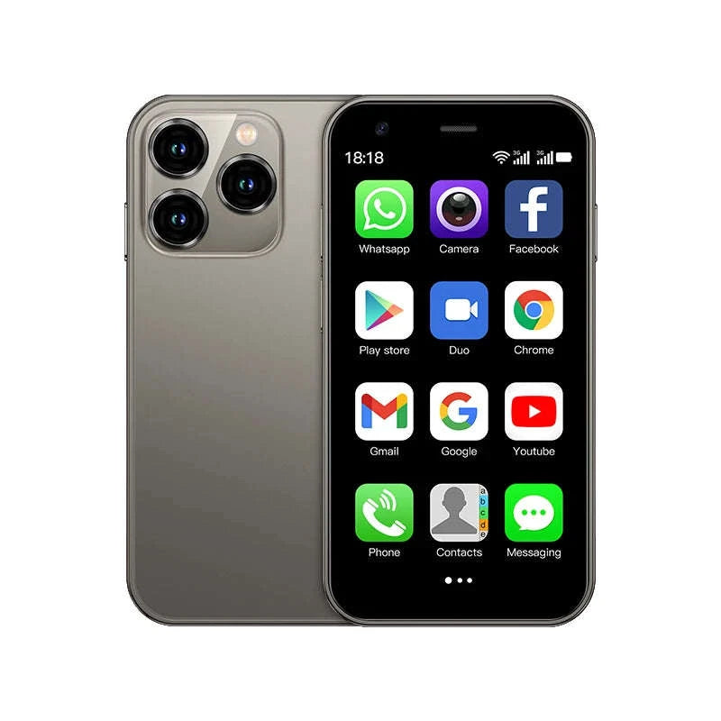 SERVO 15SE Mini Pocket Smartphone Dual SIM-black / 2 G / 16g