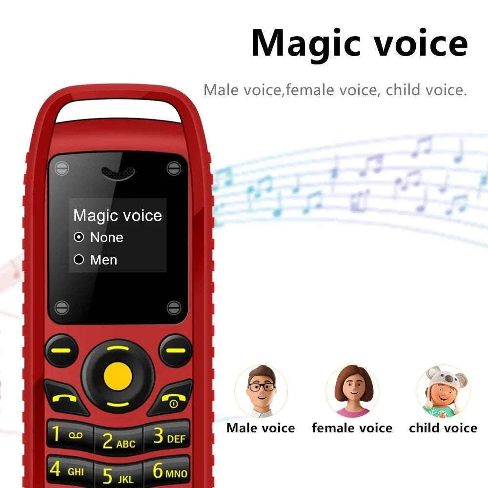 SERVO B25 Mini Mobile Phone for Simple Calls and Travel-green