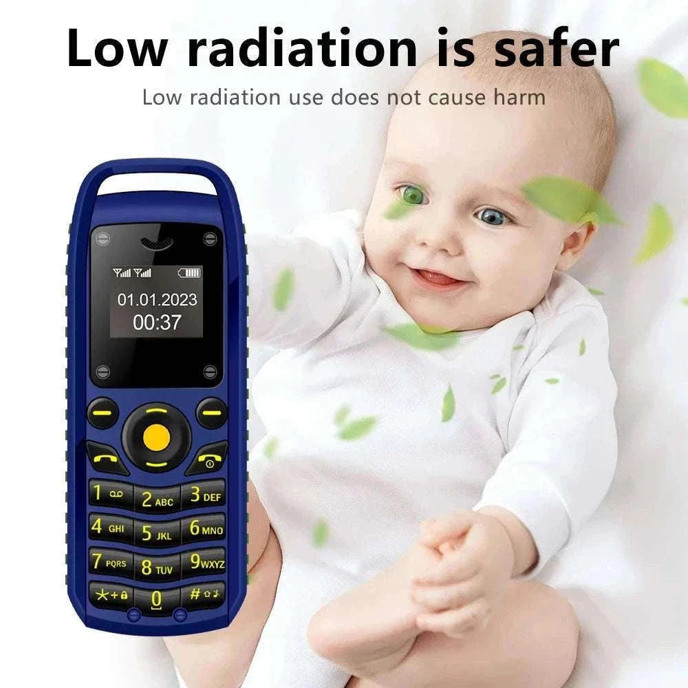 SERVO B25 Mini Mobile Phone for Simple Calls and Travel-green