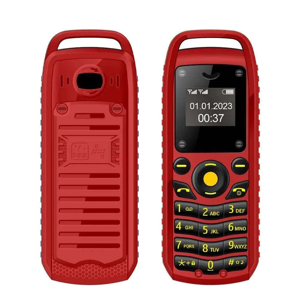 SERVO B25 Mini Mobile Phone for Simple Calls and Travel-green