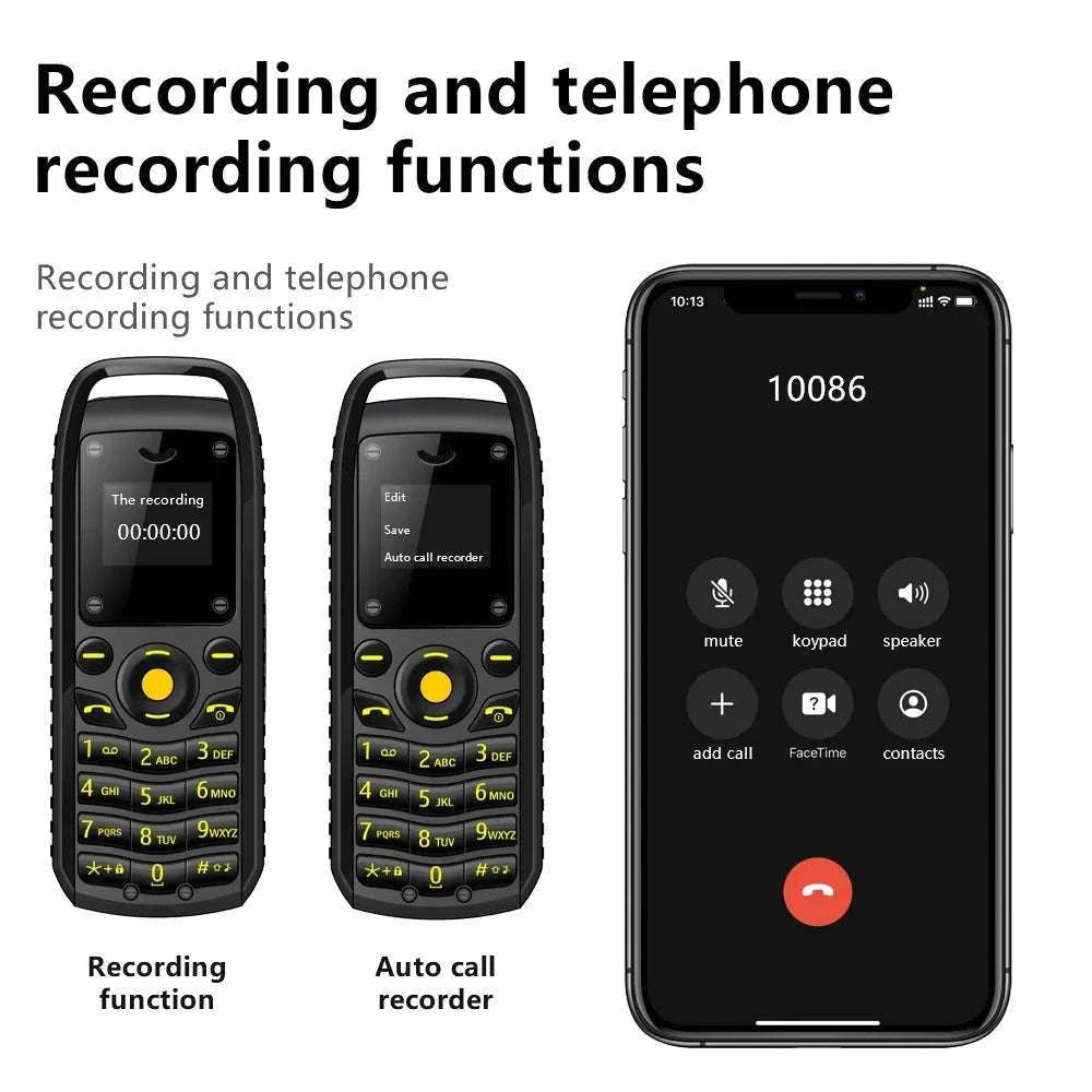 SERVO B25 Mini Mobile Phone-green