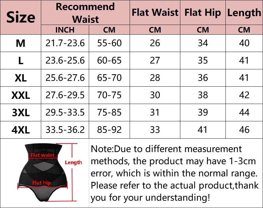 Sexy Cross Body Shaper High Waist Panties-M / Skin