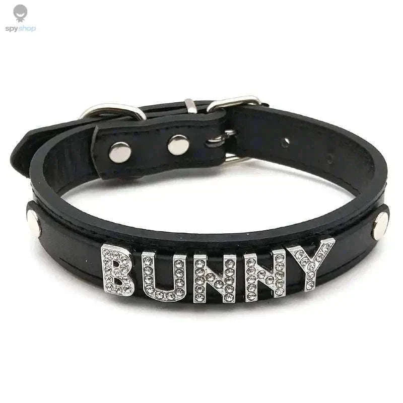 Sexy Rhinestone Letter Choker with Custom Sparkle-Small (27cm-35cm) / GOOD GIRL